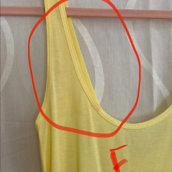 & Other Stories Yellow Tank Size 6 - Picture 5 of 8